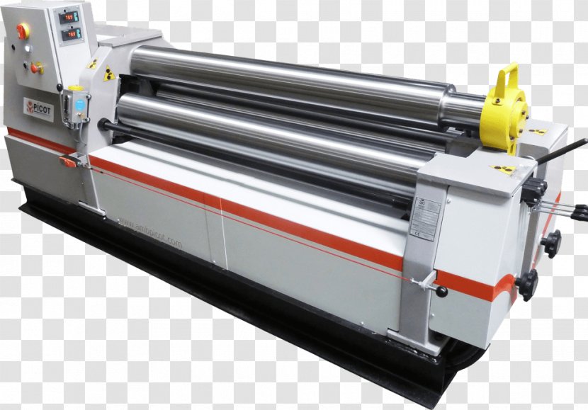 Machine Tool Roll Bender Bending - Hydraulics - Typing Transparent PNG
