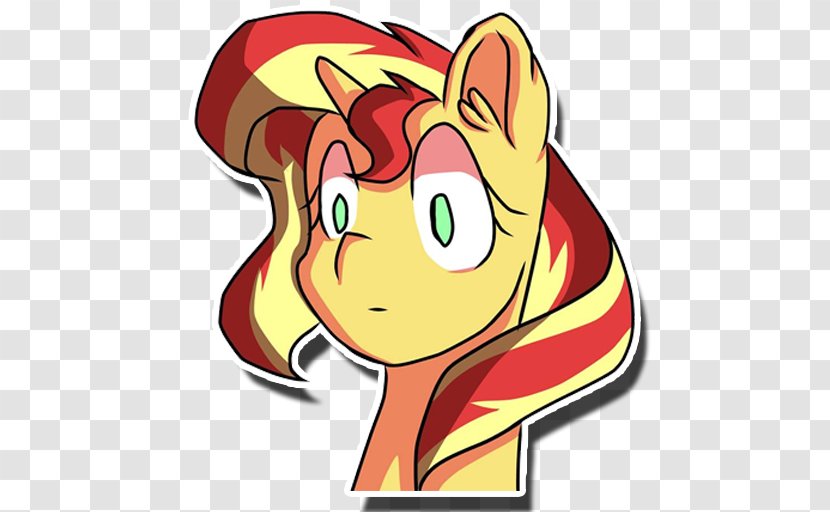 Twilight Sparkle Sunset Shimmer Pony Horse Unicorn - Cartoon - Red Transparent PNG
