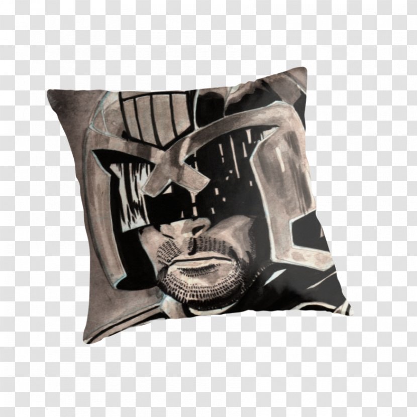 Cushion Throw Pillows - Judge Dredd Transparent PNG