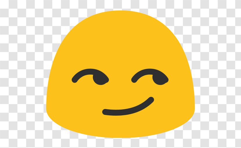 Smirk Smiley Android Emoji Emoticon - Sarcasm Transparent PNG