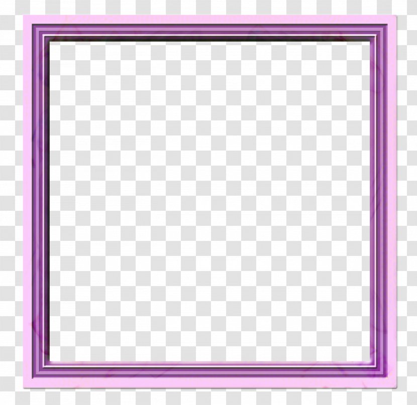 Picture Frames Angle Line Pattern Purple - Rectangle - Frame Transparent PNG