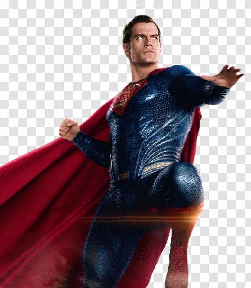 Henry Cavill Superman Justice League Batman Wonder Woman - Outerwear Transparent PNG