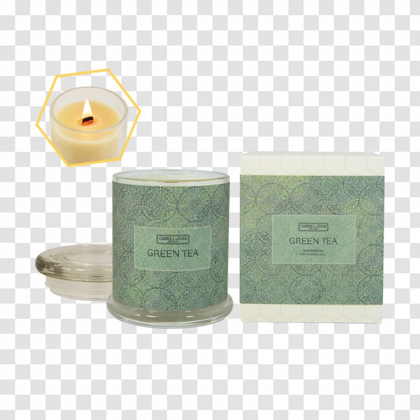 Candle Green Tea Carroll & Chan Beeswax - Odor - Shop Brochure Transparent PNG