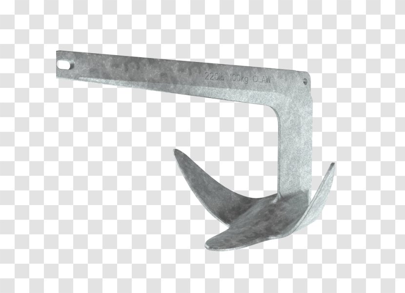 Anchor Steel Boat Galvanization Weight - Hardware Accessory Transparent PNG