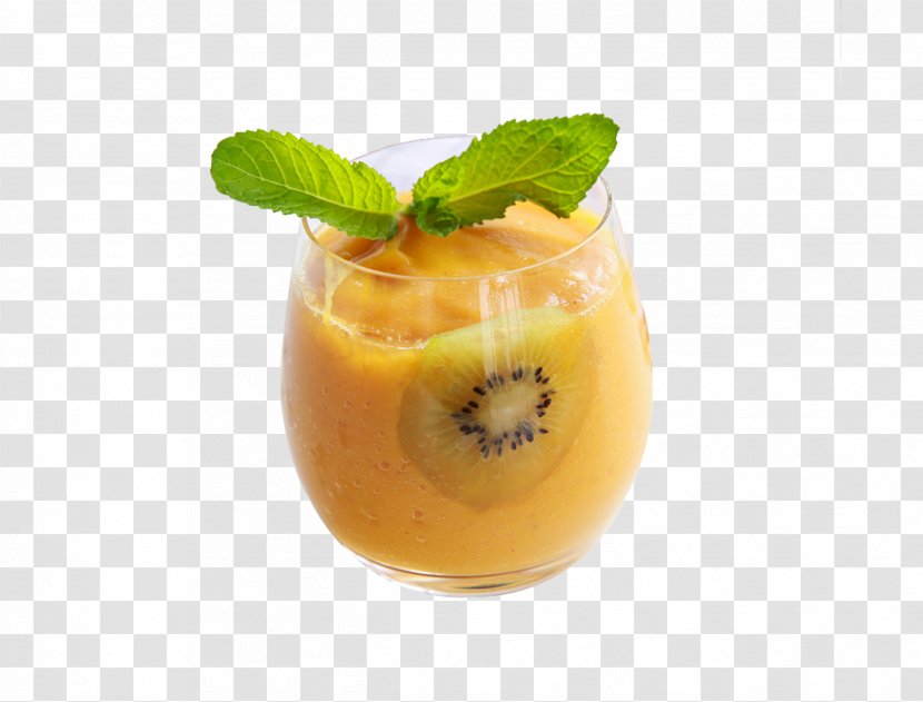 Juice Milkshake Breakfast Cup - Mango - Think Of Snow Transparent PNG