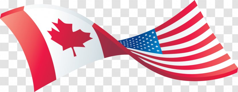 Flag Of Canada United States America The - Fashion Accessory Transparent PNG
