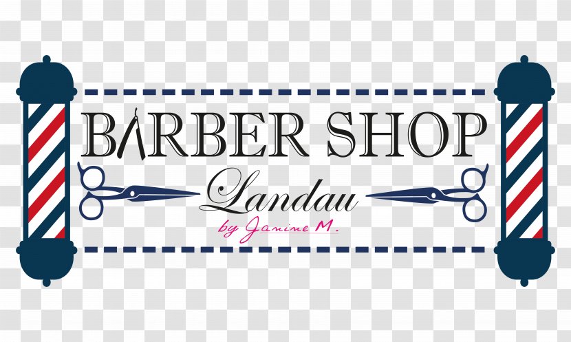 Barbershop Landau Cosmetologist Hair - Scissors - Barber Shop Artwork Transparent PNG