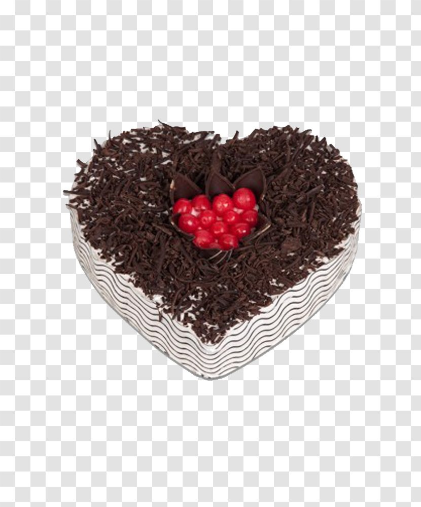 Black Forest Gateau Fruitcake Chocolate Truffle Cake Strawberry Cream - Sugar Transparent PNG