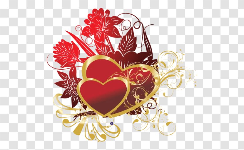 Sticker Telegram Paper Valentine's Day Clip Art - Floristry - Heart Transparent PNG