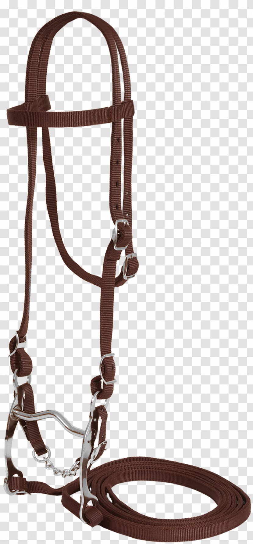 Bitless Bridle Horse Tack Rein - Nylon Transparent PNG