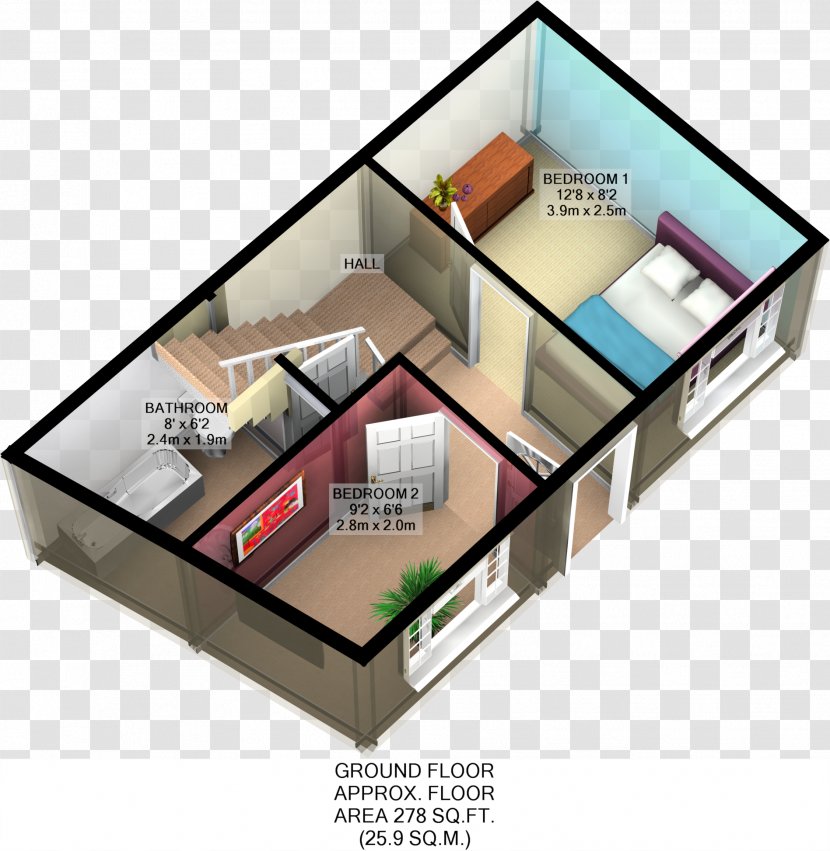 Floor Plan - Terraces And Open Halls Transparent PNG