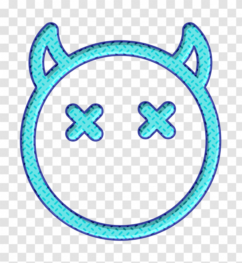 Devil Icon Dead Icon Smiley And People Icon Transparent PNG