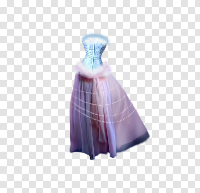 Dress Adobe Photoshop Photomontage Purple Red - Transparency And Translucency Transparent PNG