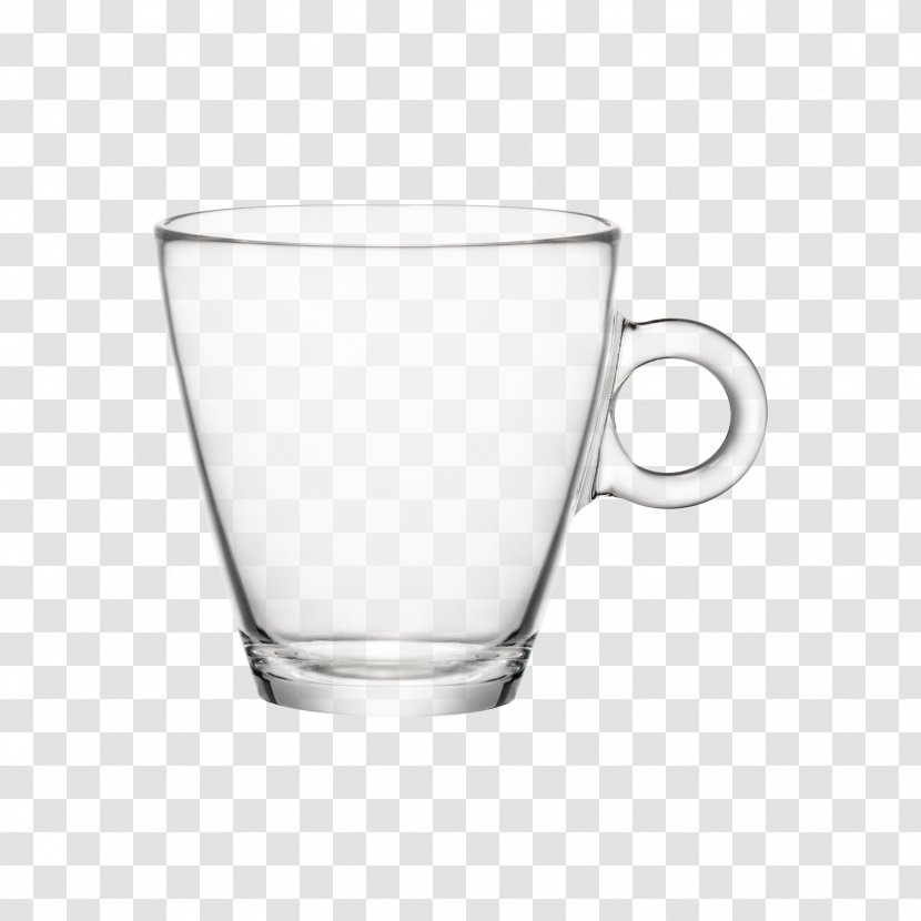 Espresso Cappuccino Coffee Teacup Glass - Demitasse Transparent PNG