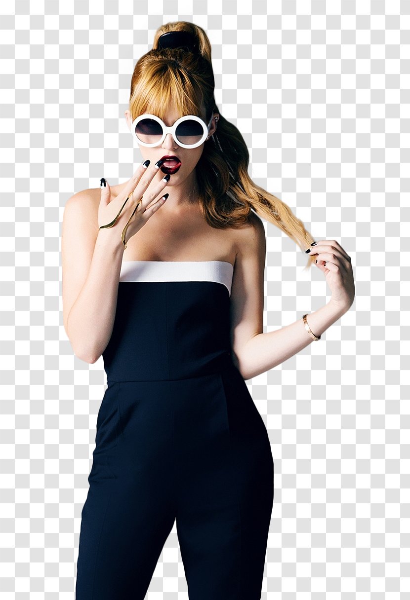 Bella Thorne Actor Drawing - Sunglasses - Celebrities Transparent PNG