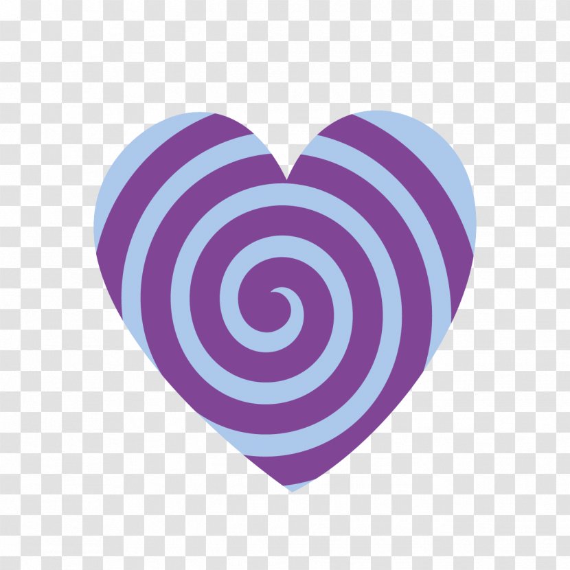Violet Purple Lilac Magenta - Heart - Graphic Design Transparent PNG