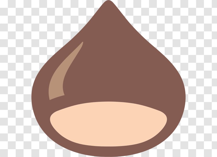 Emoji Roasted Chestnuts Food Android Marshmallow - Chestnut Transparent PNG
