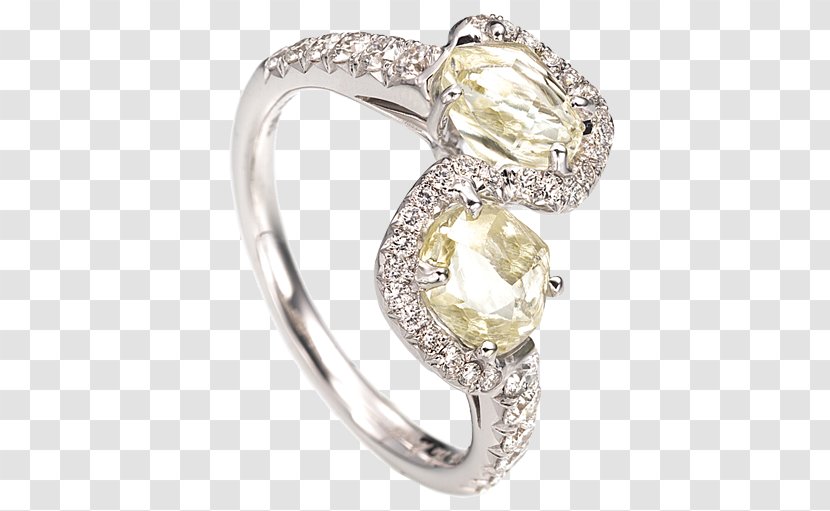 Earring Engagement Ring Jewellery Diamond - Gemstone Transparent PNG