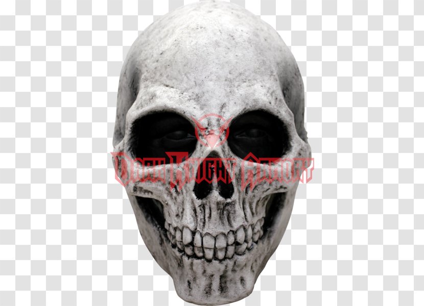 Latex Mask Skull Halloween Costume Skeleton - Bone Transparent PNG