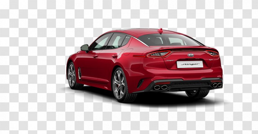 2018 Kia Stinger Mid-size Car - Vehicle Transparent PNG