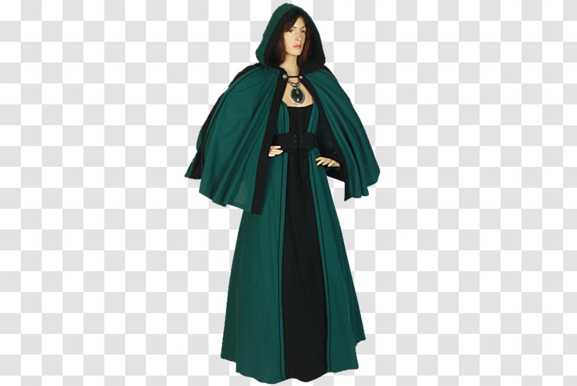Cape Robe Cloak Clothing Hood - Dressmaker - Dress Transparent PNG