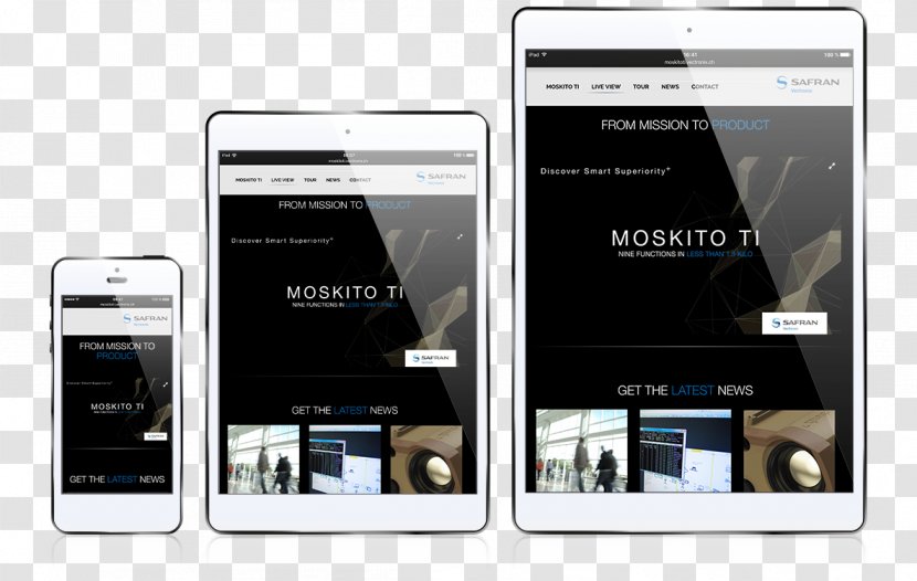 Smartphone Product Design Multimedia Brand - Responsive Ui Transparent PNG