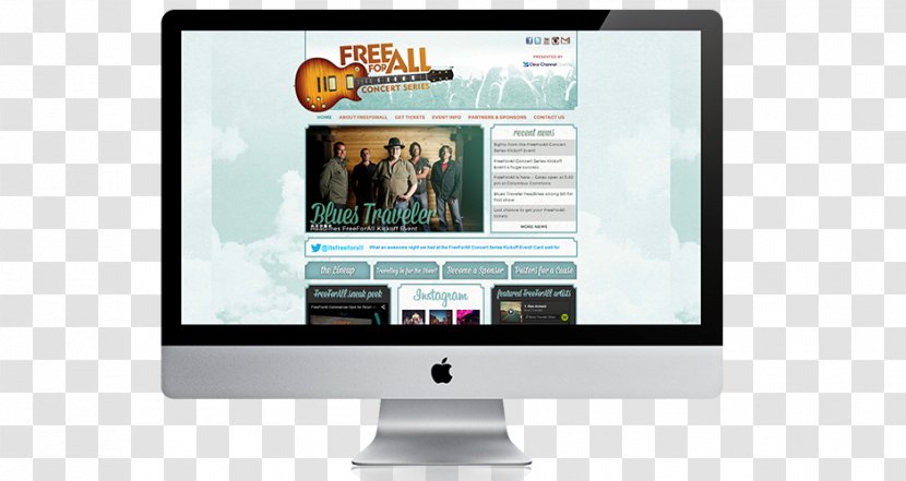 Online Advertising Service Business Marketing - Screen - Ticket Concert Transparent PNG