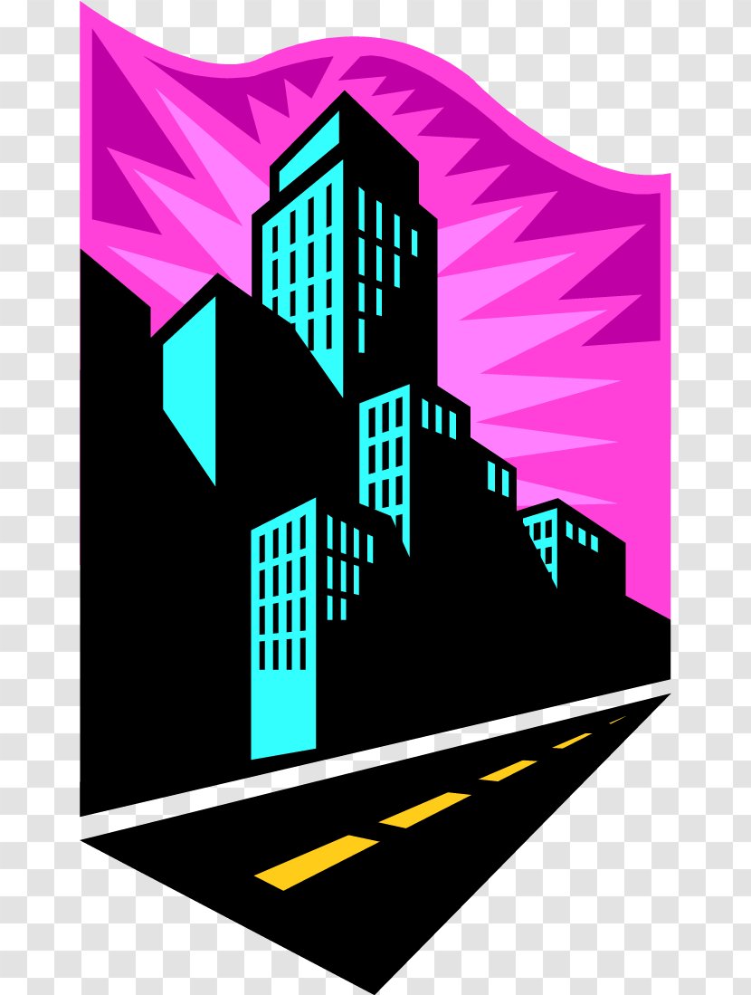 Skyline Street Cityscape Clip Art - Stock Photography - Vector City Silhouette Transparent PNG