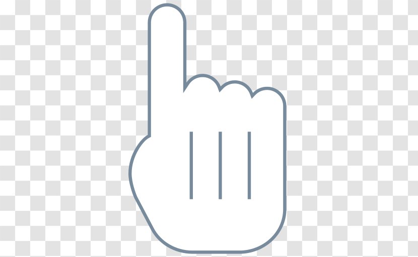 Computer Mouse Pointer Cursor Finger - Text Transparent PNG