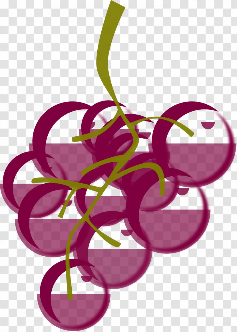 Grape Vineyard Vines Clip Art - Flower Transparent PNG