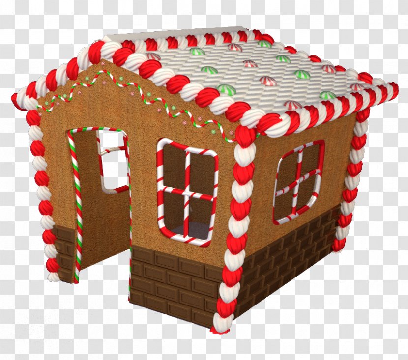 Gingerbread House Christmas Ornament - Day Transparent PNG