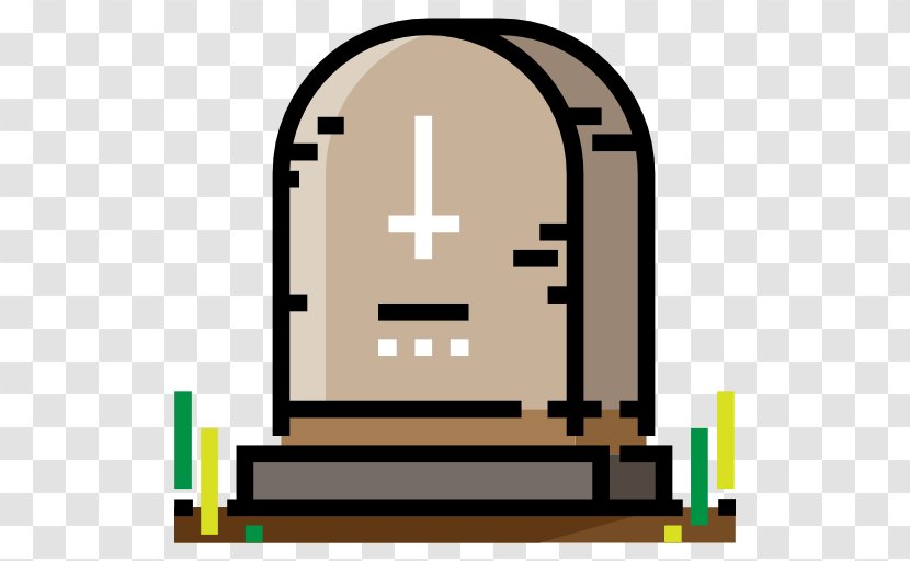 Cemetery Pixel Icon - Halloween Transparent PNG