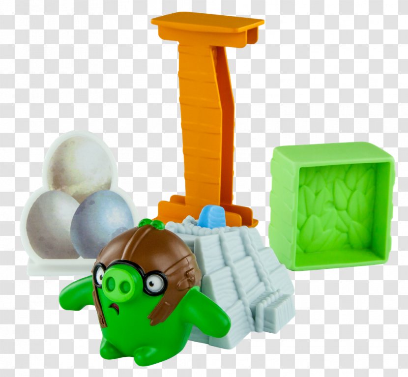 Pig McDonald's Happy Meal Angry Birds Toy - Slingshot Transparent PNG