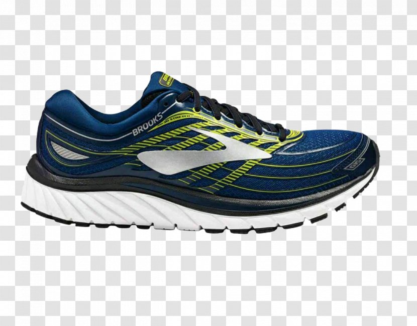 Brooks Sports Sneakers Blue Shoe ASICS - Color - Synthetic Rubber Transparent PNG