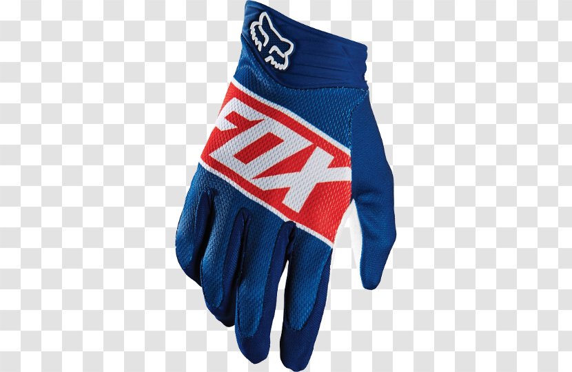 FOX Dirtpaw Race 2018 Gloves Motocross Motorcycle Bicycle - Fox Transparent PNG