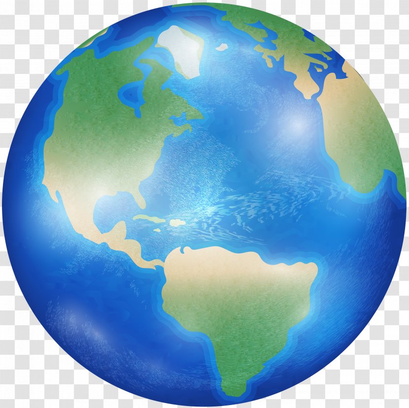 Earth Airplane - World Transparent PNG