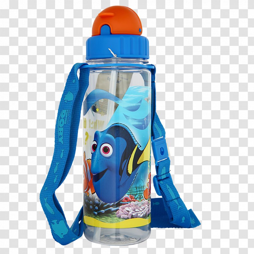 Water Bottles Nemo Plastic - Finding - Bottle Transparent PNG
