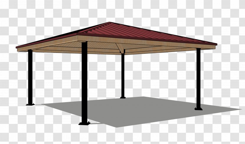 Gazebo Playground Table Roof Shelter - Outdoor Structure Transparent PNG