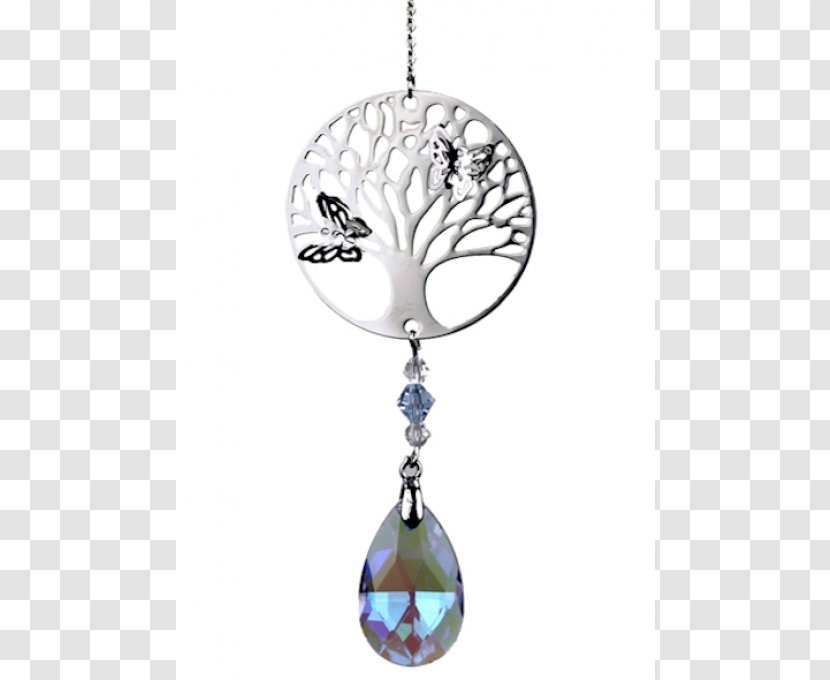Lead Glass Crystal Swarovski AG Tree Of Life - Earrings - Arbre De Vie Transparent PNG