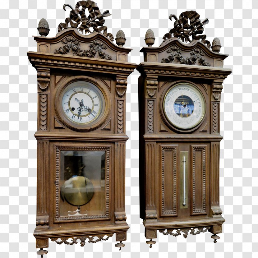 Clock Antique Furniture Clothing Accessories Home - Barometer Transparent PNG