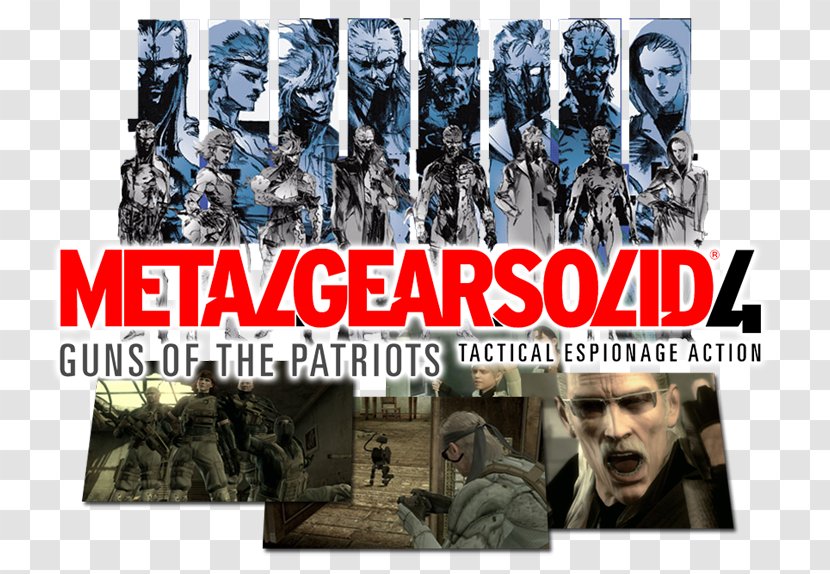 Hideo Kojima Metal Gear Solid: Portable Ops Solid 4: Guns Of The Patriots Community Thread - 4 Transparent PNG