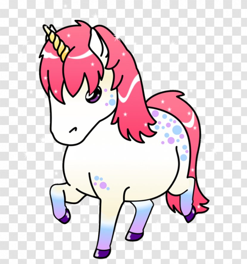 Invisible Pink Unicorn Legendary Creature Horse Horn - Watercolor Transparent PNG