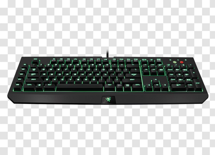 Computer Keyboard Razer BlackWidow Ultimate (2014) Chroma X Gaming Keypad - Blackwidow - Mechanical Transparent PNG