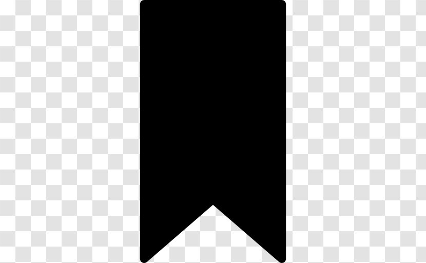 Bookmark - Logo - Black Transparent PNG