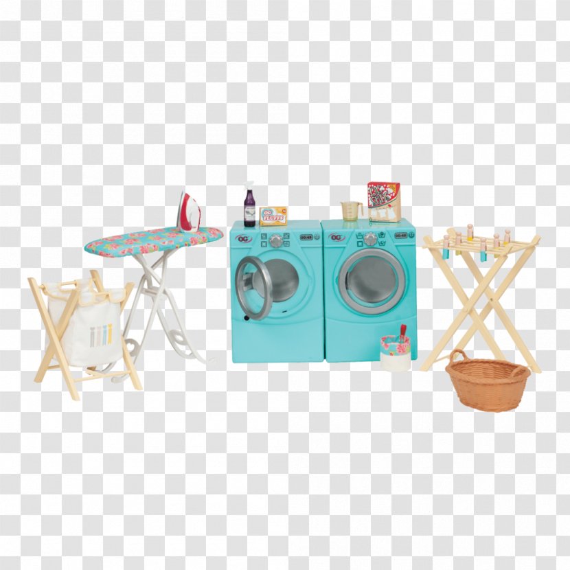 Our Generation Laundry Set Doll Toy Washing Machines Transparent PNG