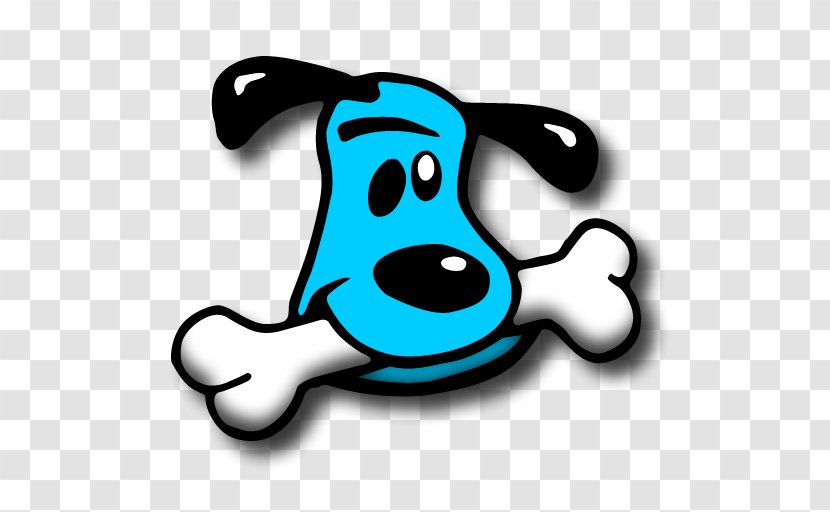 Dog Download Icon - World Wide Web - Blue Puppy Transparent PNG