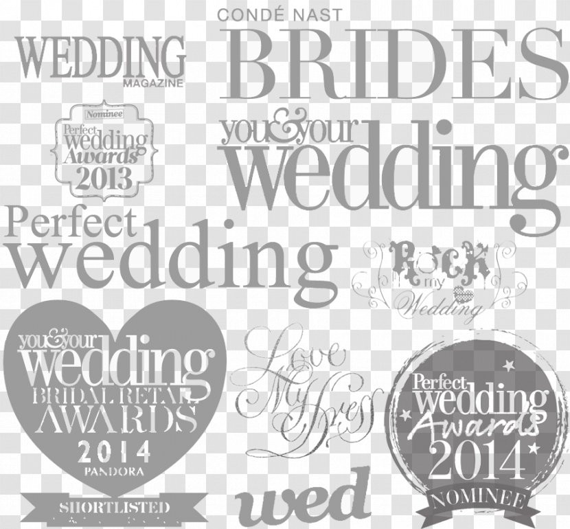 Brand Logo Font - Wedding Veil Transparent PNG