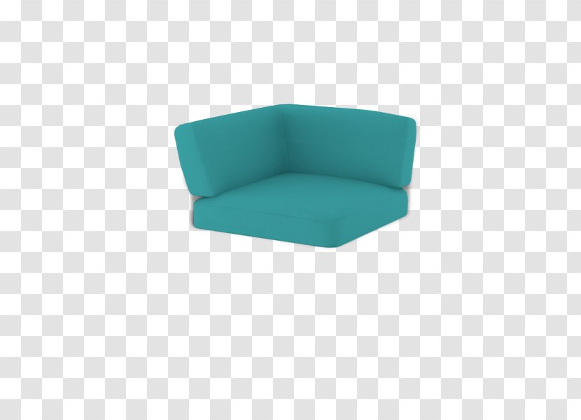 Couch Comfort Chair - Turquoise Transparent PNG