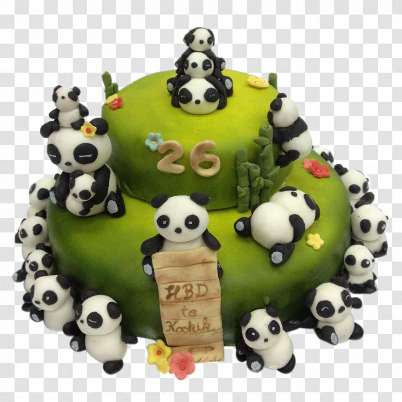 Birthday Cake Torte Decorating Giant Panda - Toy - FEVER Transparent PNG