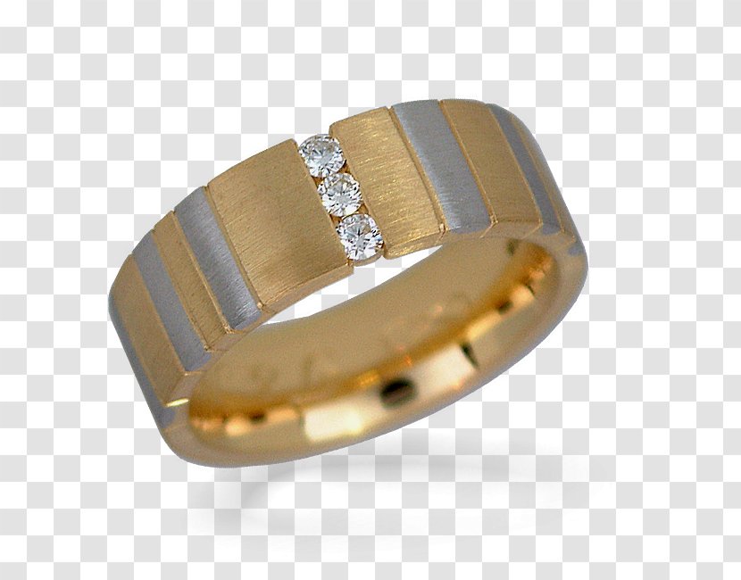 Wedding Ring Jewellery Gemstone - Rings - Gold Stripes Transparent PNG